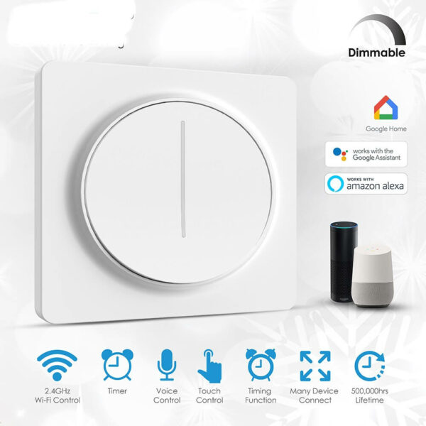 Smart WiFi Dimmable Touch Switch