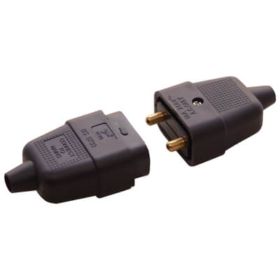 2 Way 10 A In-line Impact Resistant Connector